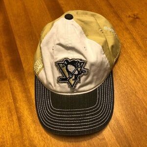 Reebok Center Ice Pittsburgh Penguins NHL Hat/Ball Cap Strapback Adjustable